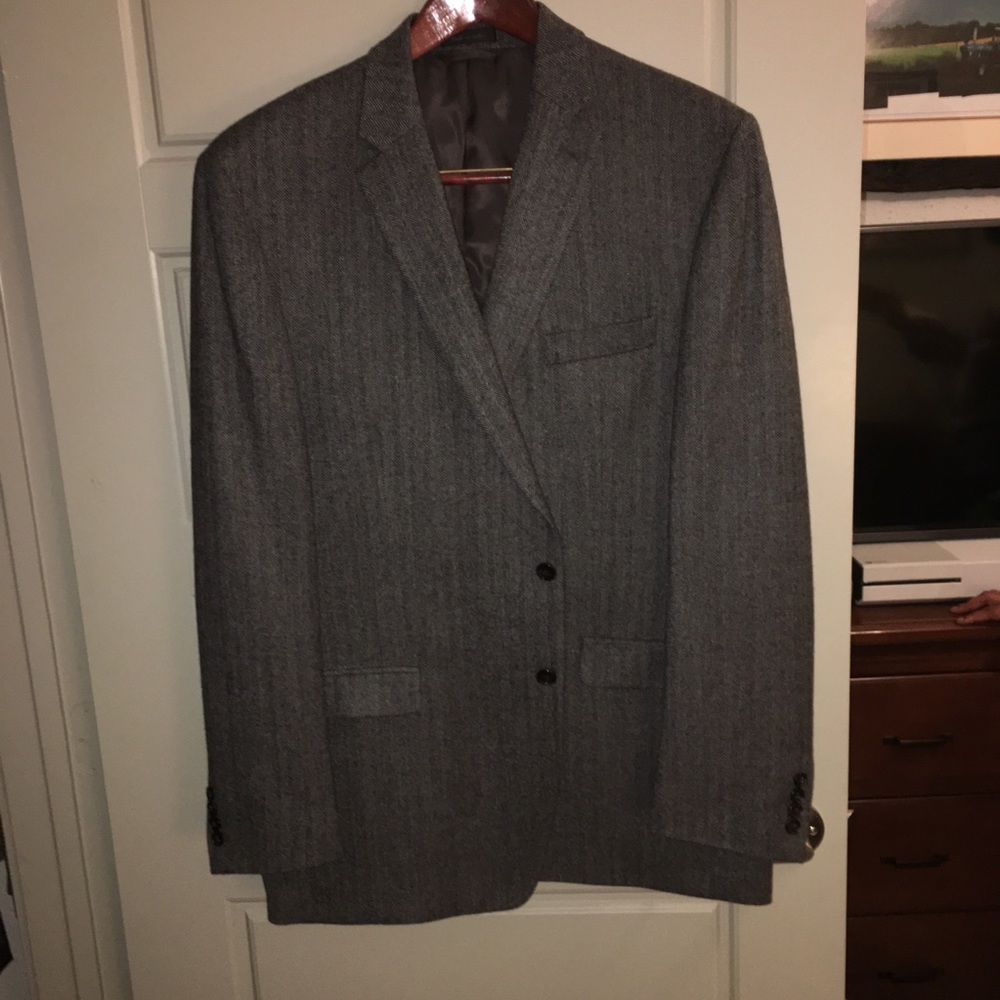 Ralph Lauren Tweed Blazer 100% Wool